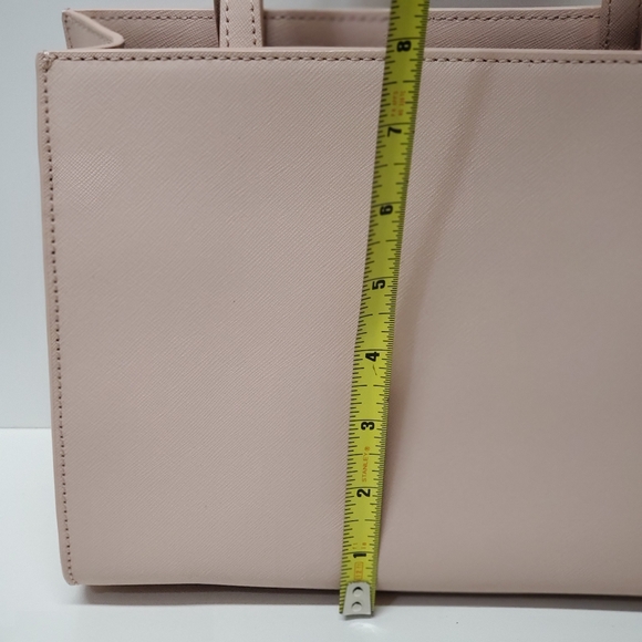 Kate Spade Blush Pink Swamped Magnolia Sam Satchel/ Crossbody Bag - Picture 5 of 7